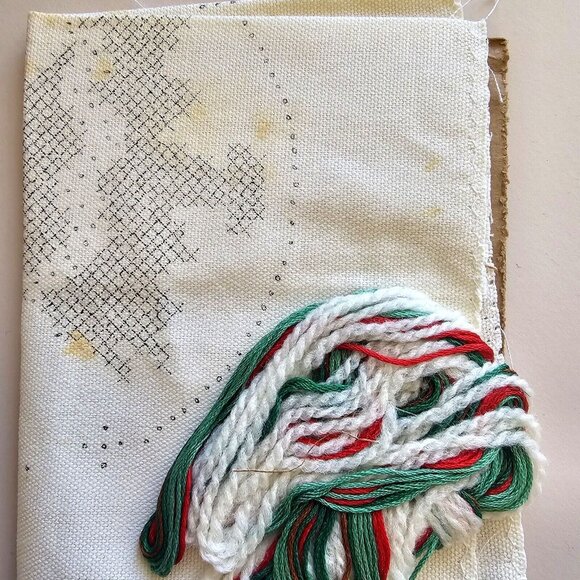 Janlynn Christmas Cross Stitch Musical Bell '91 Wonderart Candlewick Tree 2pk - Picture 7 of 9